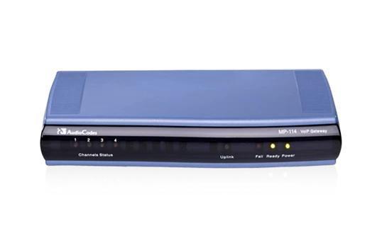 AudioCodes MP-112 gateway/controller 10 100 Mbit/s (AUDIOCODES MEDIAPACK 112 2 FXS PORT)