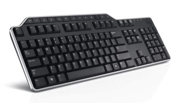DELL 580-17682 tastiera USB QWERTY Finlandese Svedese Nero