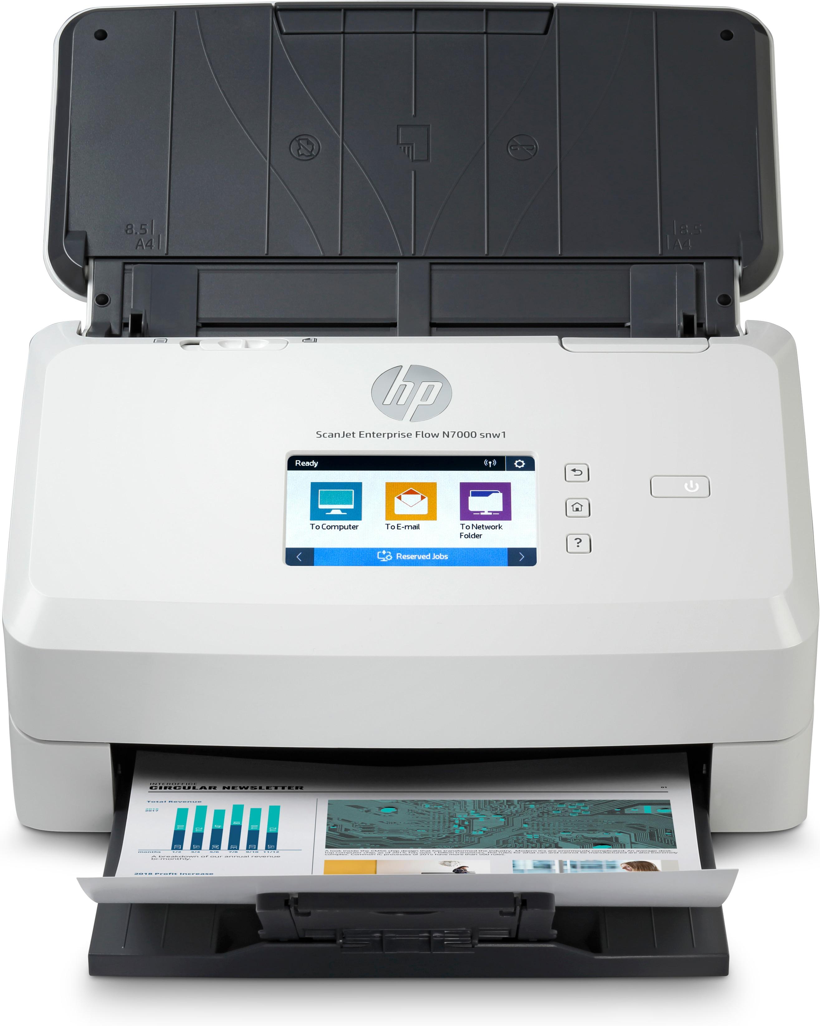HP Scanjet Enterprise Flow N7000 Scanner a foglio 600 x 600 DPI A4 Bianco