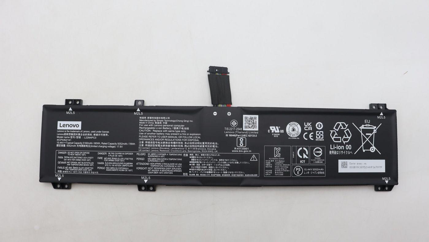 BATTERIA 4 celle 80Wh 1536V