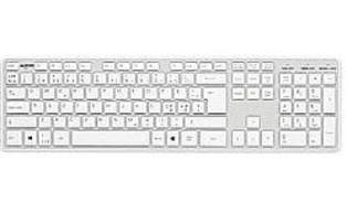 Keyboard Usb Qwerty Nordic - Silver White - Warranty 12M