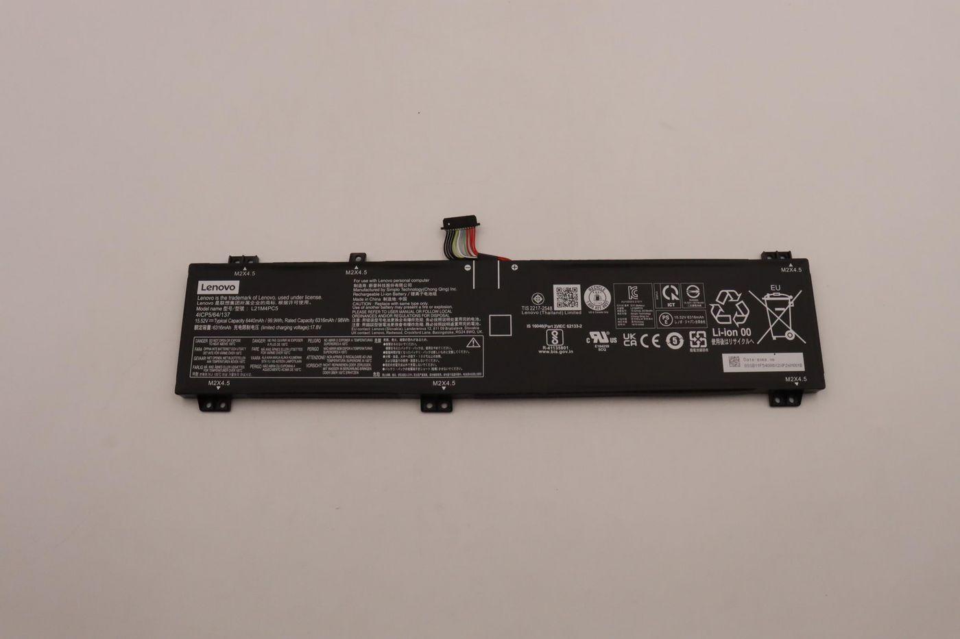 BATTERIA 4celle999Wh 1552V