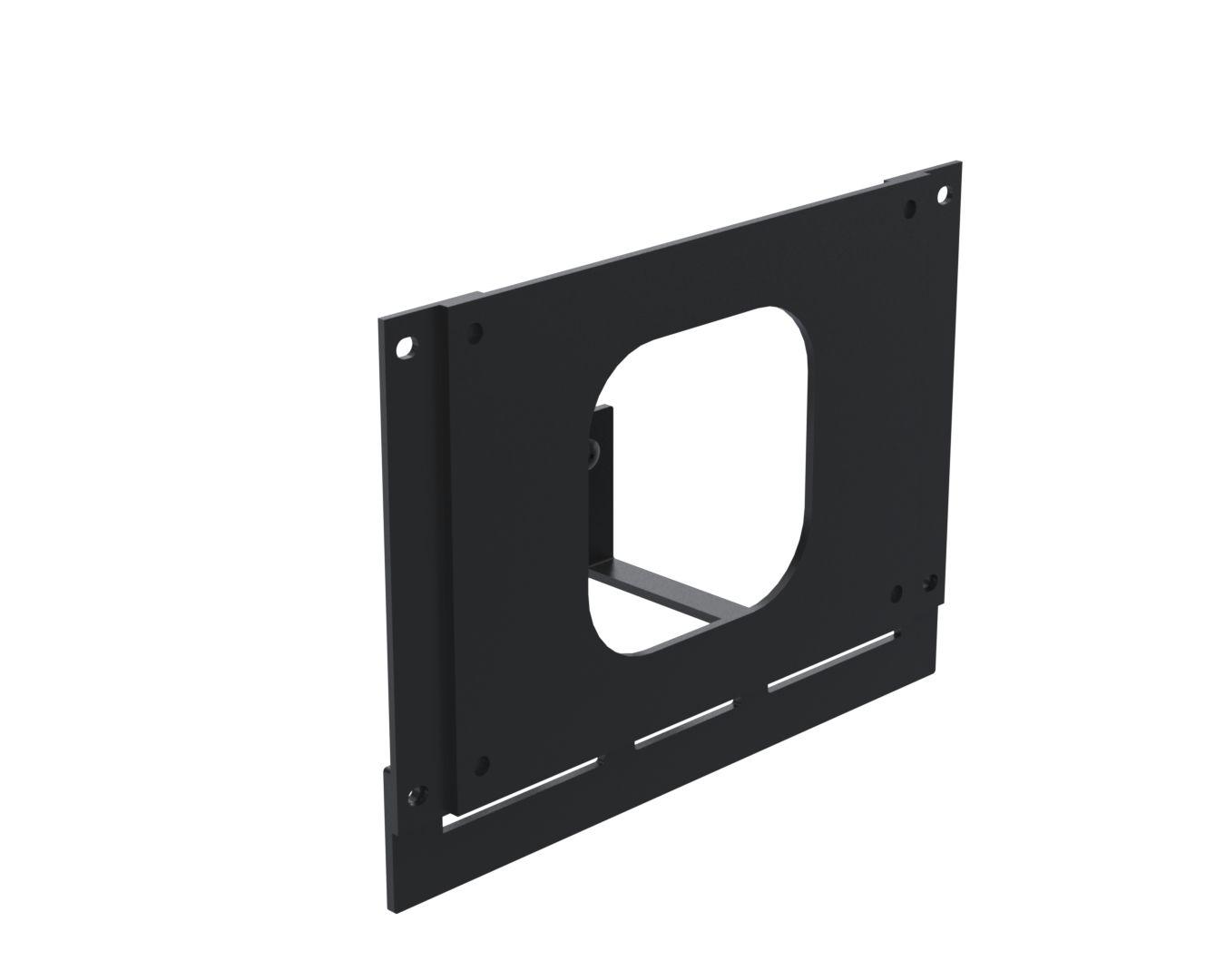 Kiosk bracket and coverplate - for Magellan 1500i Scanner - W206 BLACK- - Warranty 60M