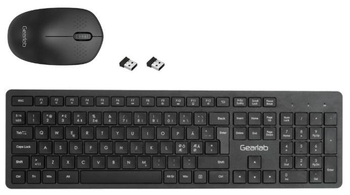 G220 Wireless Nordic Keyboard - and Mouse Combo - Warranty 24M