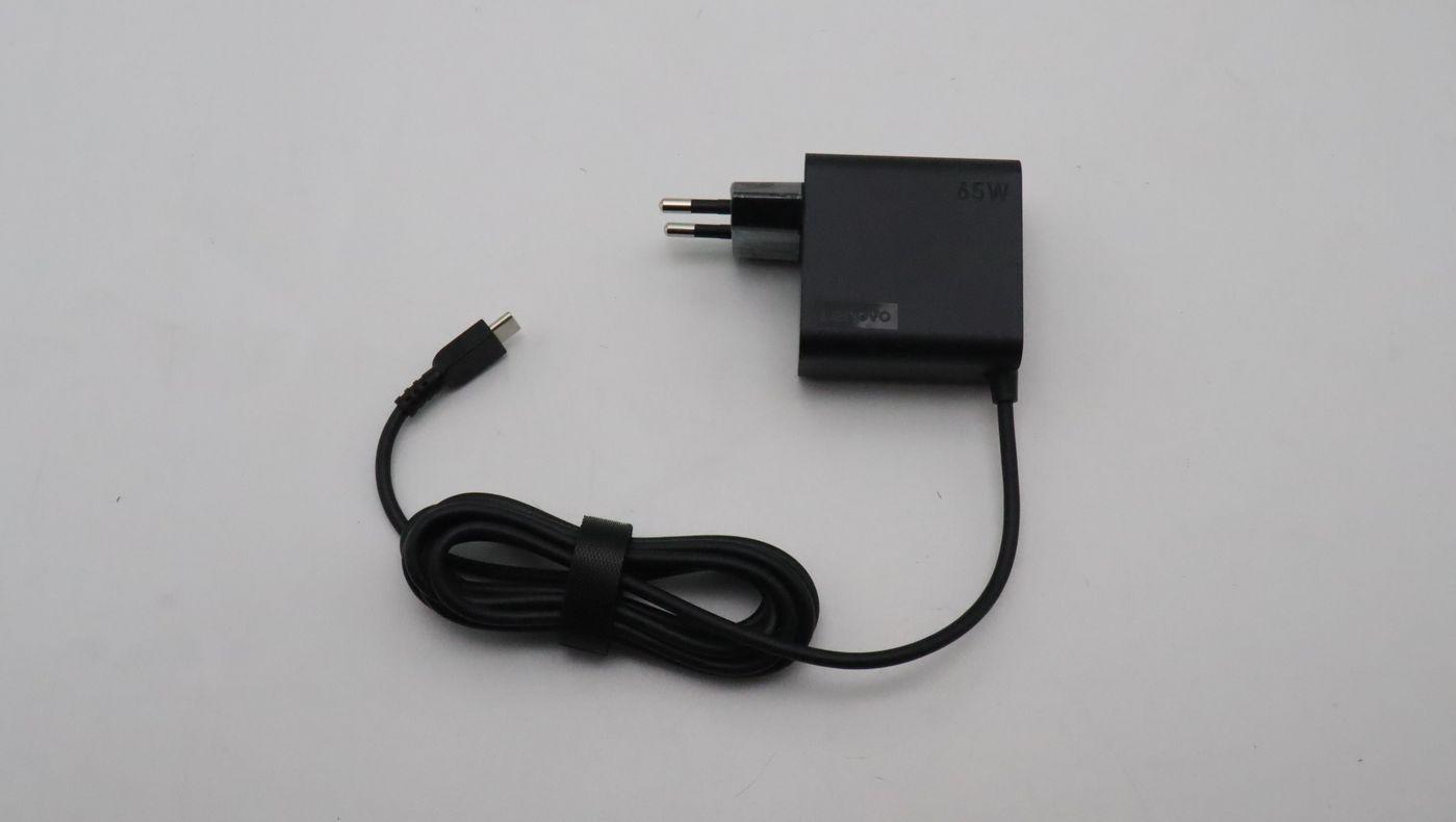 65W Power Adapter with Dual - Ports and Adjustable Voltage - Warranty: 3M