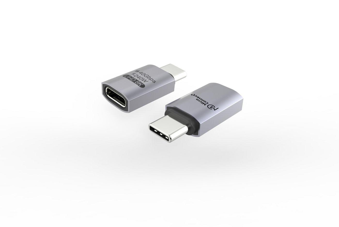 Premium USB4 Gen 3x2 USB-C - adapter 40Gbps 240W - Warranty 300M