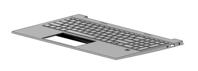 HP M76640-B31 ricambio per laptop Tastiera (TOP CVR nSDC W KB NSV BL INTL - Warranty 3M)