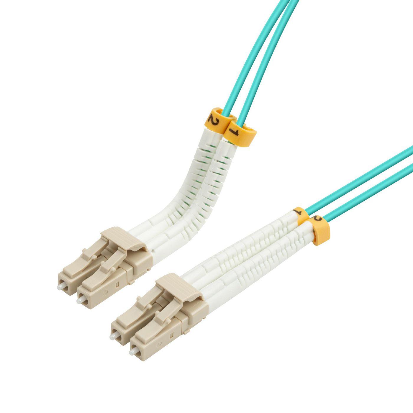 Lanview LVO231205-FLEX cavo InfiniBand e in fibra ottica 5 m LC LC/LC Colore acqua (Bendable LC-LC Multimode - Fiber Patch Cabl