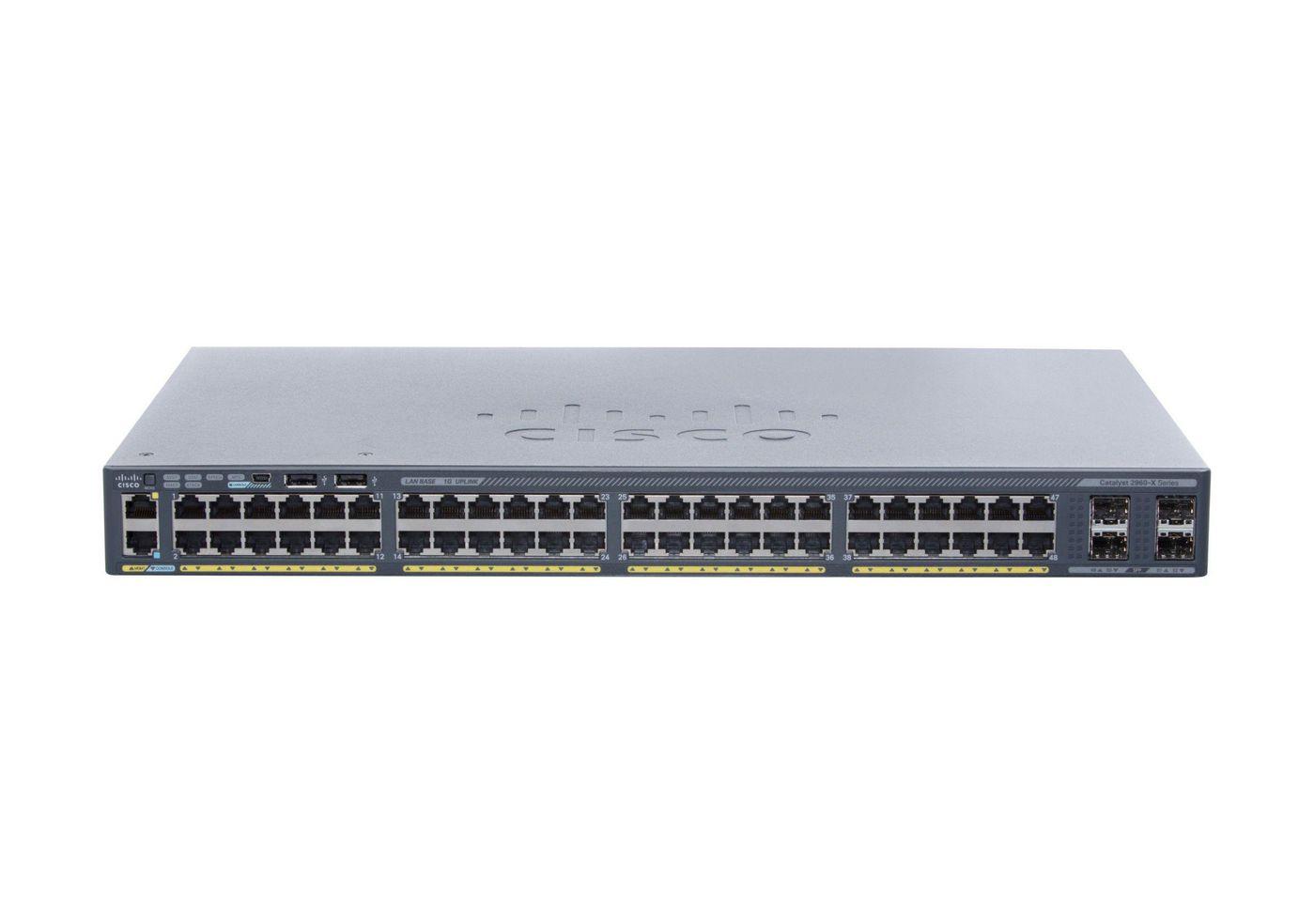 Catalyst 2960-X 48 Gigabit Ethernet