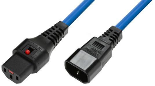 IEC Lock C13 to C14 1m - Warranty 300M