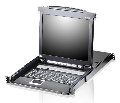 ATEN CL5708M switch per keyboard-video-mouse (kvm) Montaggio rack Nero