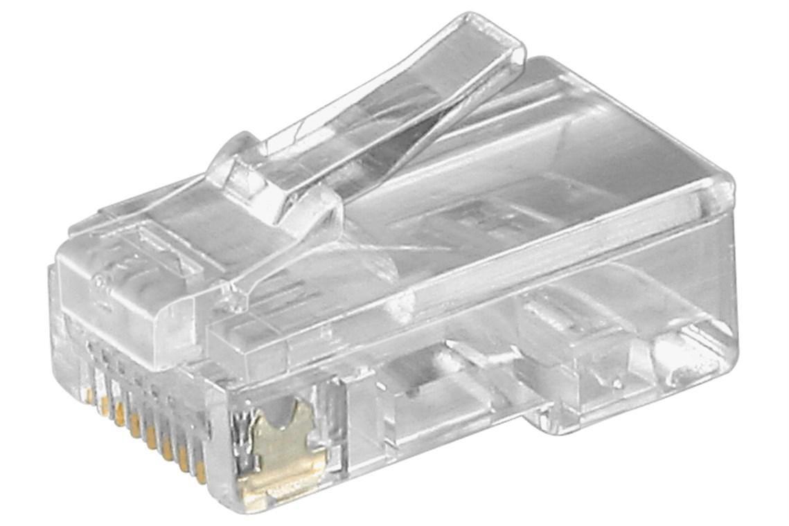 Lanview LVN-PLUG-FLAT non classificato (RJ45 Plug for Flat Cable, 8 - Pin - Warranty: 36M)