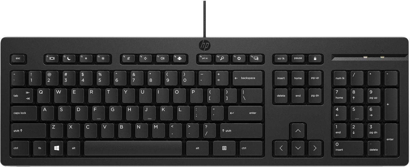 HP TASTIERA WD USB 125 (bulk 12)