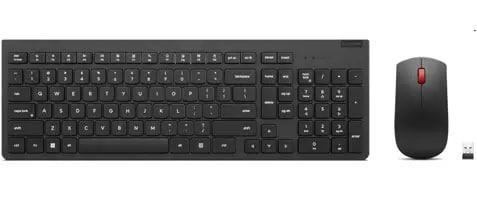 Lenovo 4X31N50752 tastiera Mouse incluso Universale RF Wireless Nordic Nero