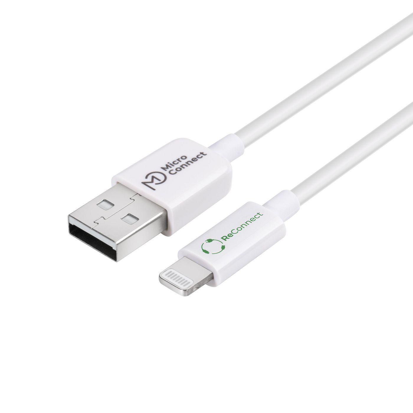 Microconnect ECO-LIGHTNING0.15 cavo Lightning 0,15 m Bianco