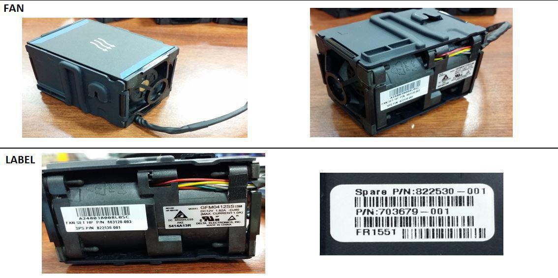 FAN DL160 GEN8 CAN -...
