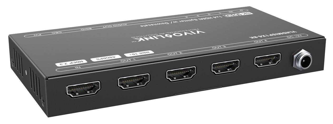 HDMI splitter 1x4, 8K@60Hz - Warranty: 60M
