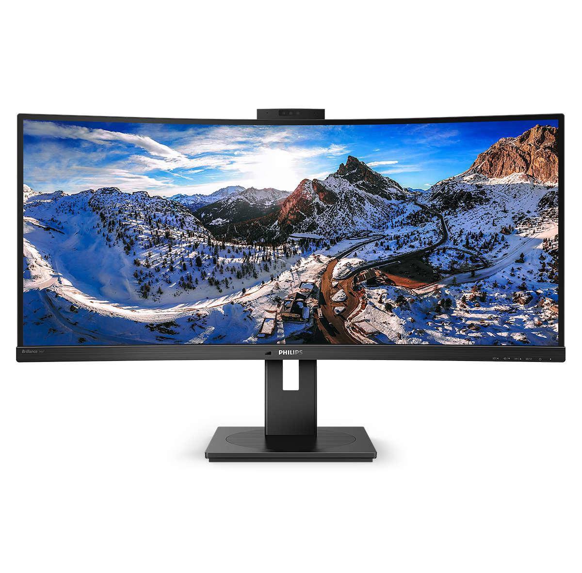 Philips P Line 346P1CRH/00 LED display 864 cm (34") 3440 x 1440 Pixel UltraWide Quad HD Nero