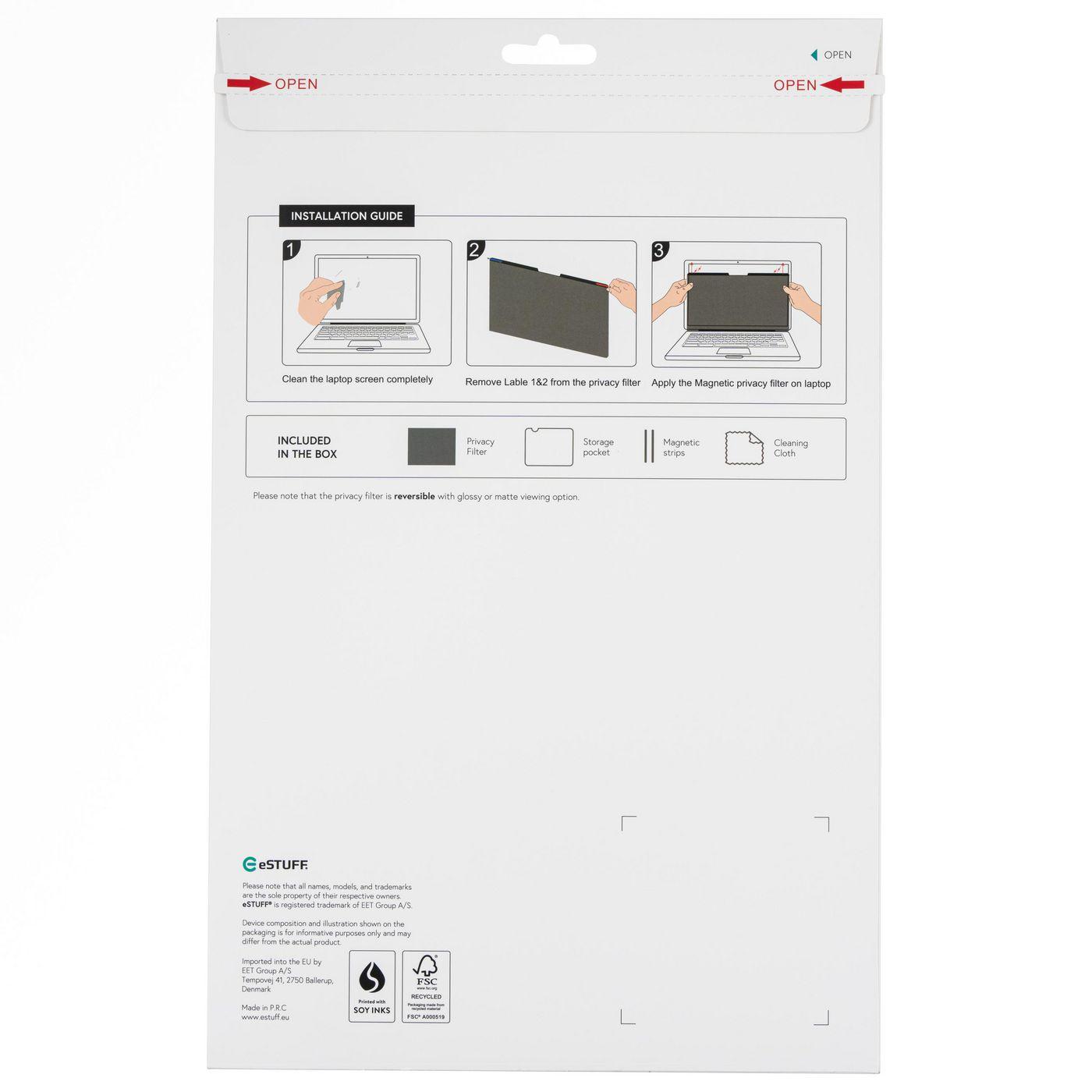 eSTUFF GLBM16350220 schermo...