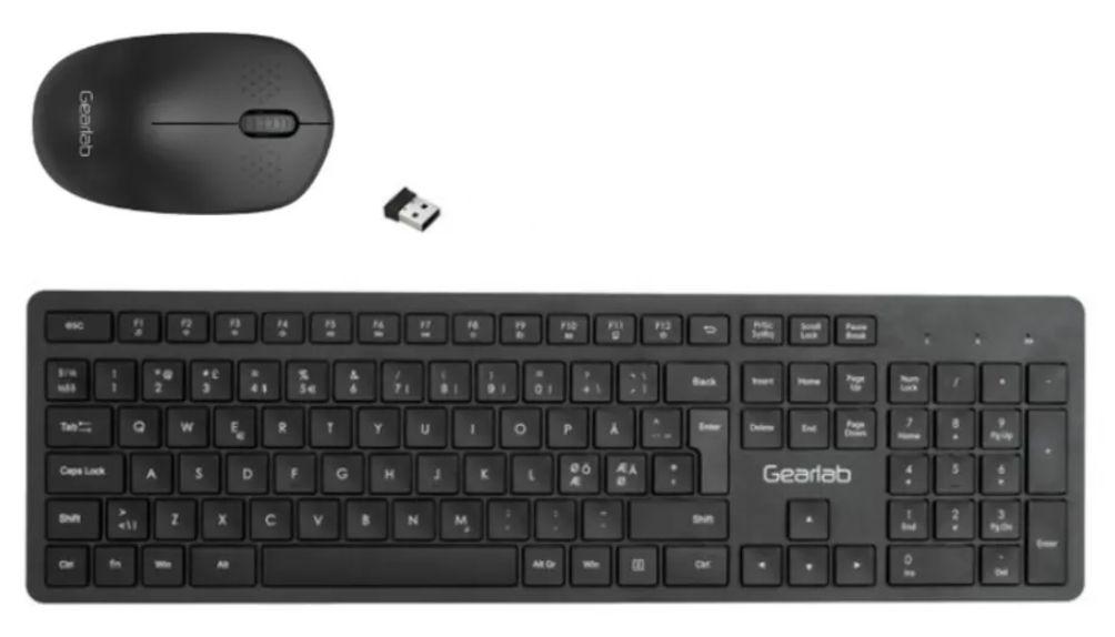 G250 Wireless Nordic Keyboard - and Mouse Combo - Warranty: 60M