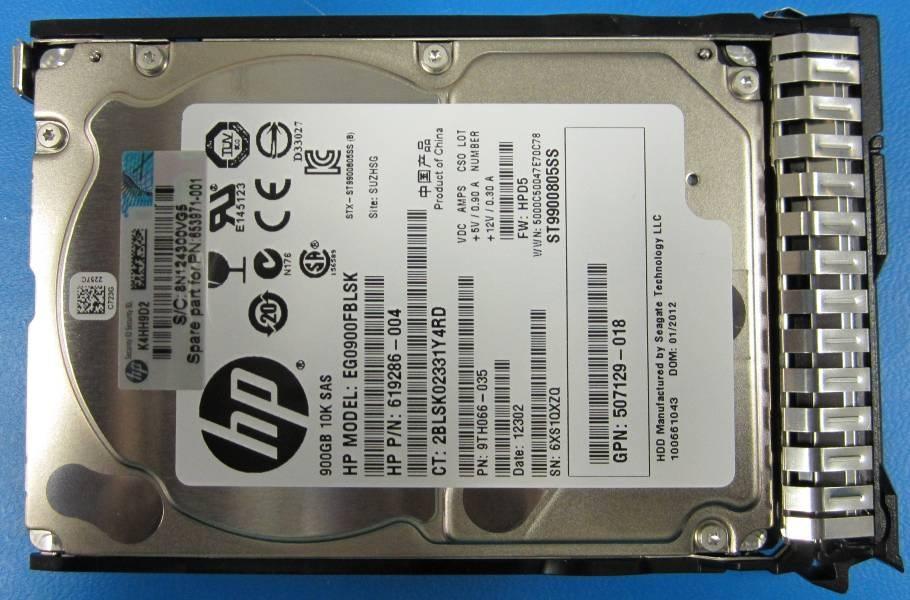 HP 900GB hot-plug dual-port...