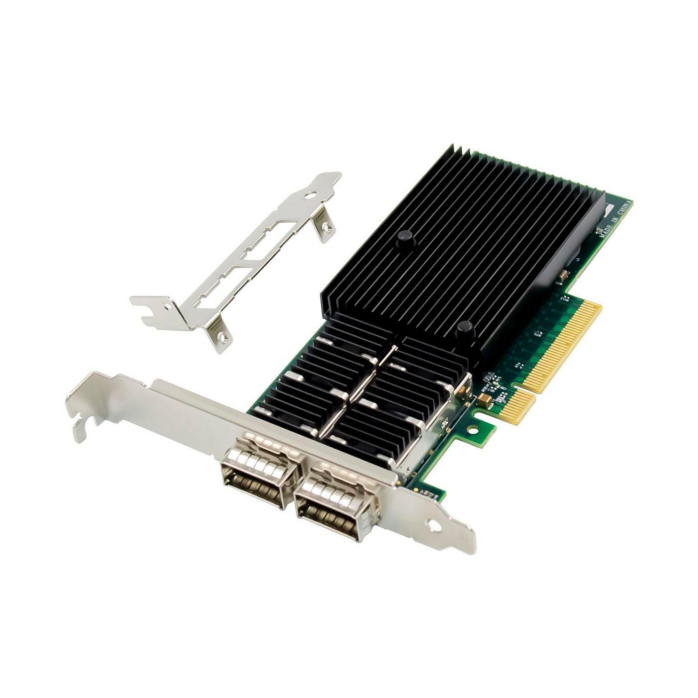 Network Card PCIe x8 - XL710-QDA2 Dual-40GbE QSFP+ - Warranty: 300M