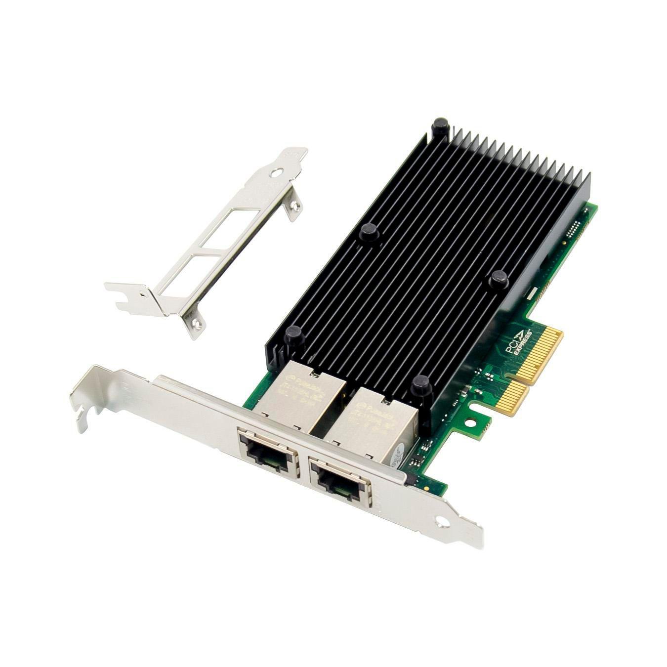 Network Card PCIe x4 X550-T2 - Dual-10GbE - Warranty: 300M