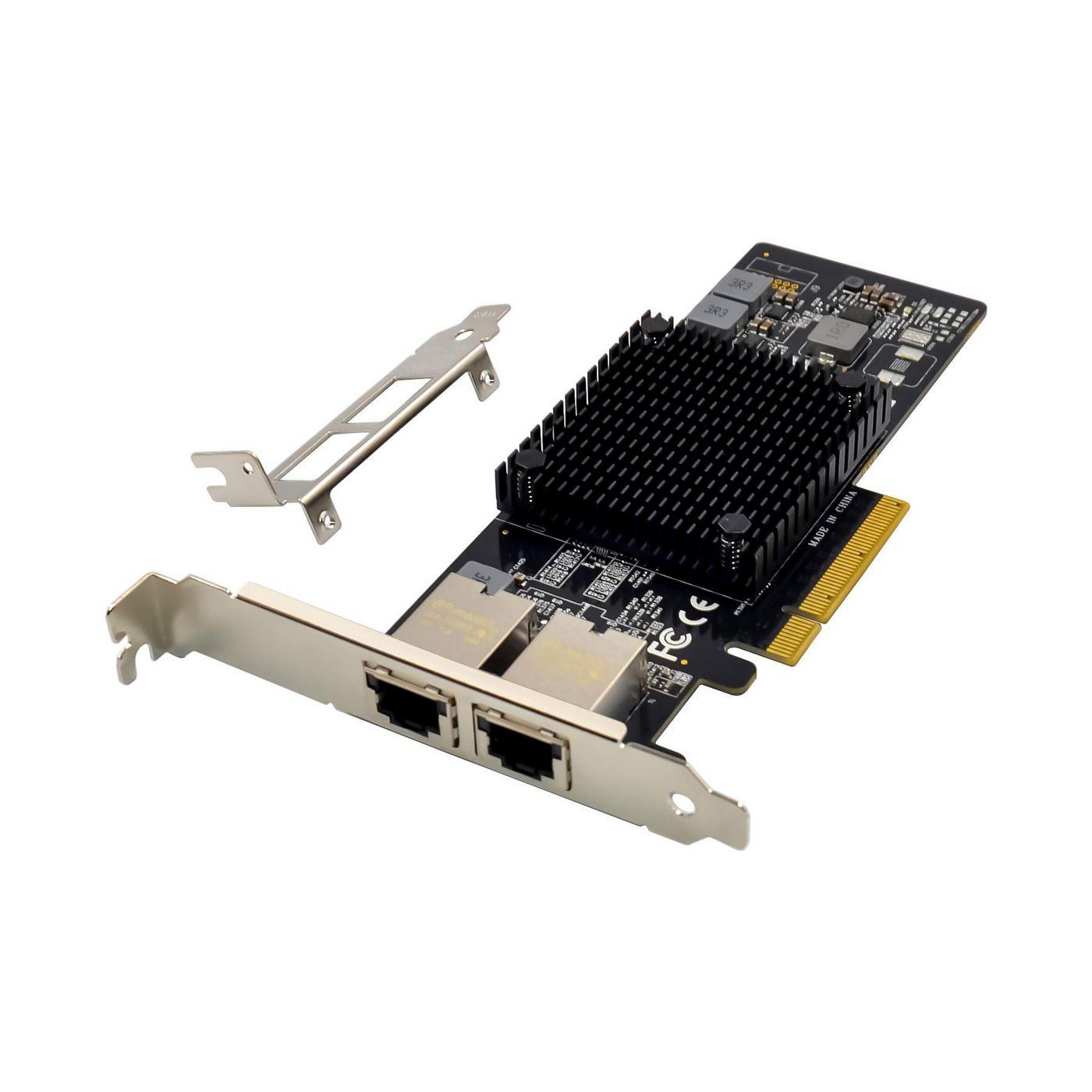 Network Card PCIe x8 X550-T2 - Dual-10GbE - Warranty: 300M