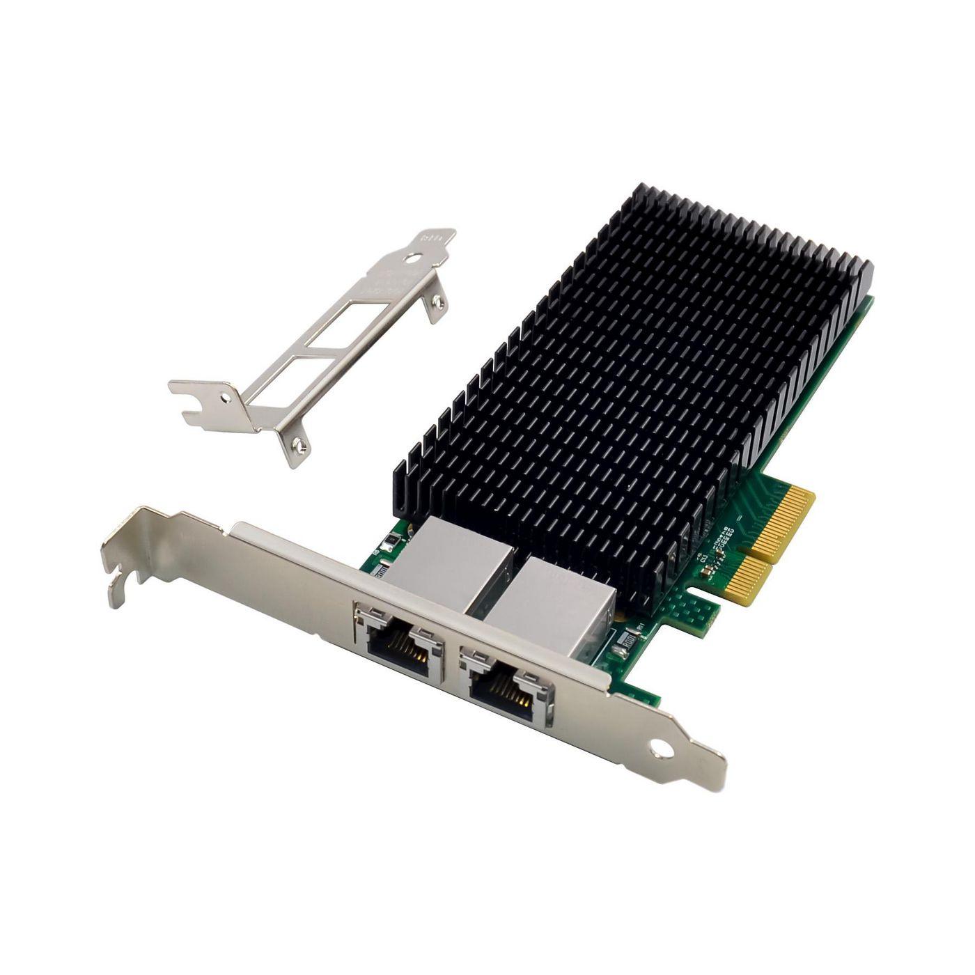 Network Card PCIe x4 X540-T2 - Dual-10GbE - Warranty: 300M