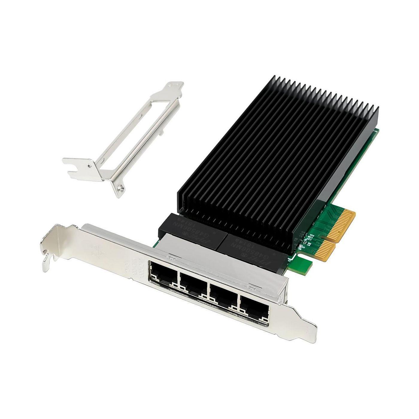 Network Card PCIe x4 I226-T4 - Quad- 25G RJ45 - Warranty: 300M