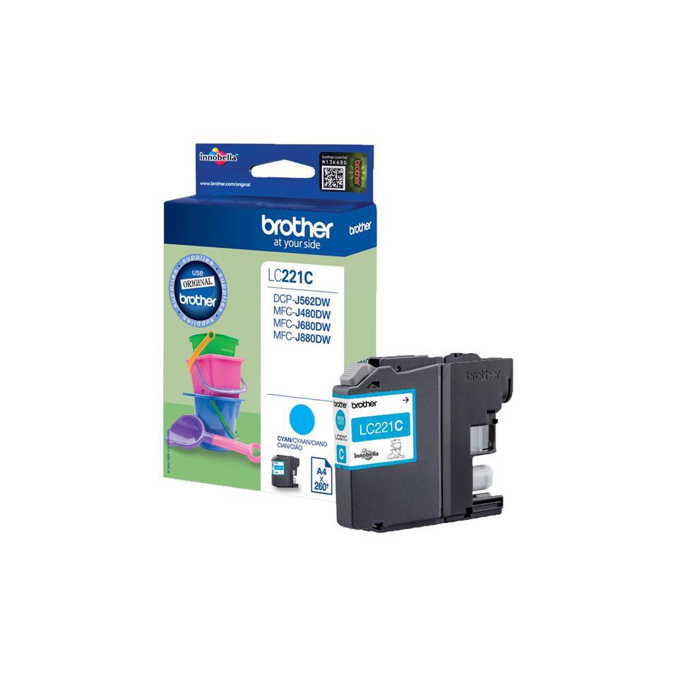 Brother LC-221C cartuccia...