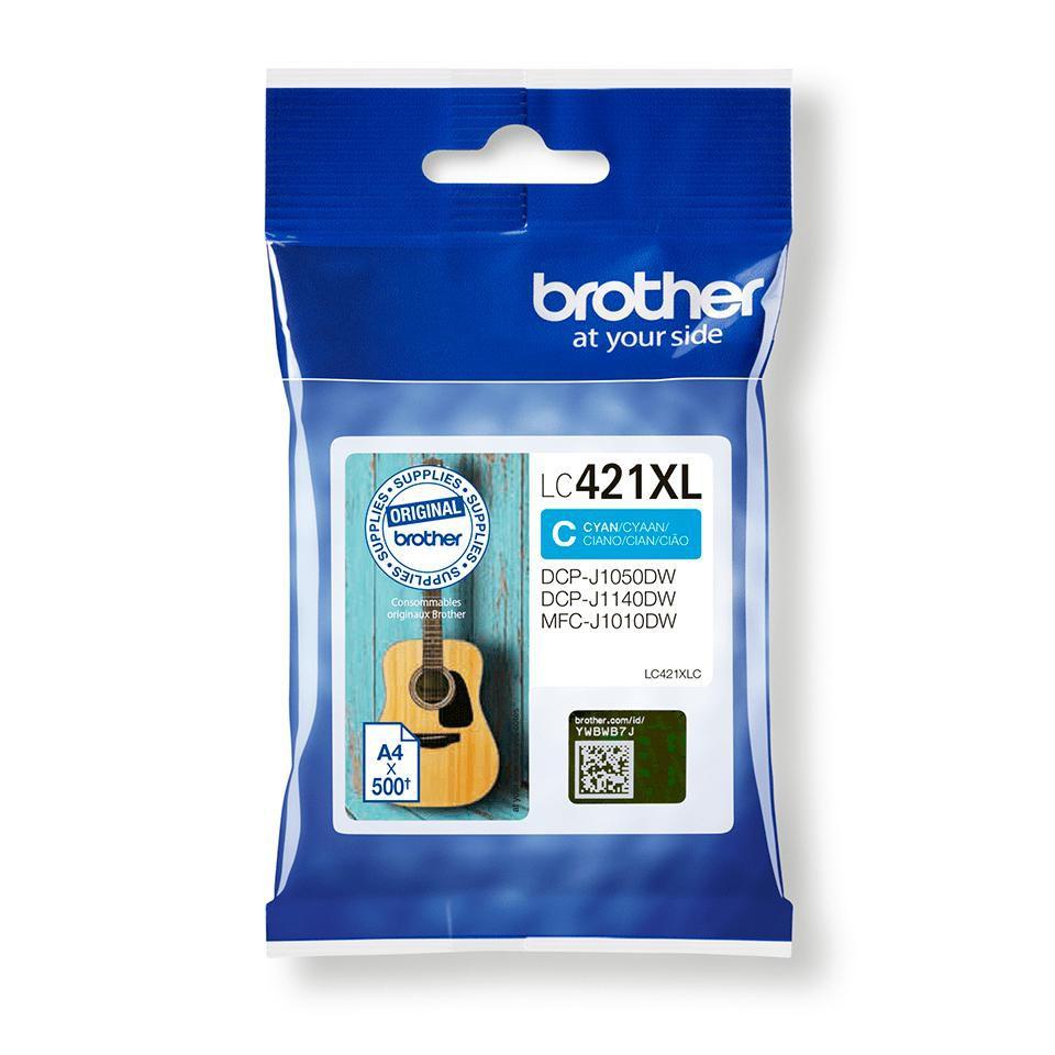 Brother LC-421XLC cartuccia...