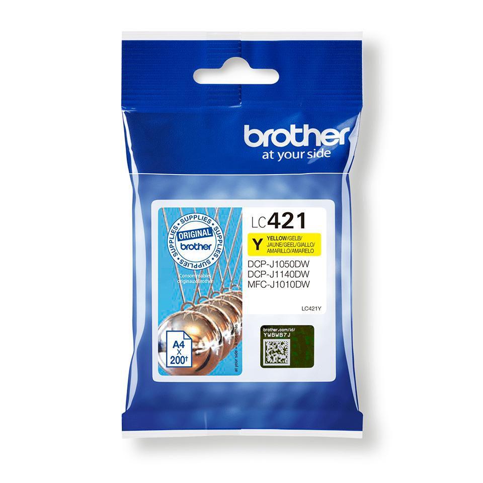 Brother LC-421Y cartuccia...