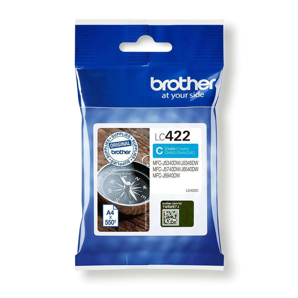 Brother LC-422C cartuccia...