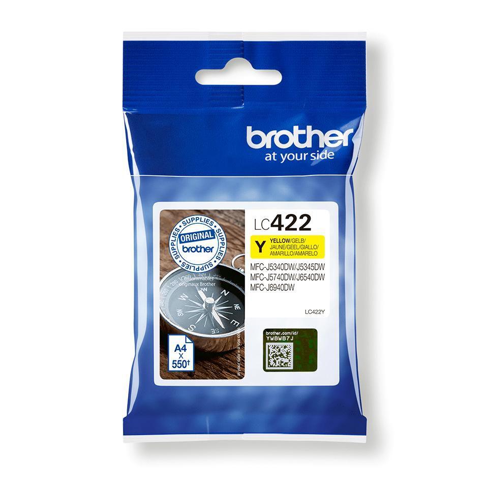 Brother LC-422Y cartuccia...