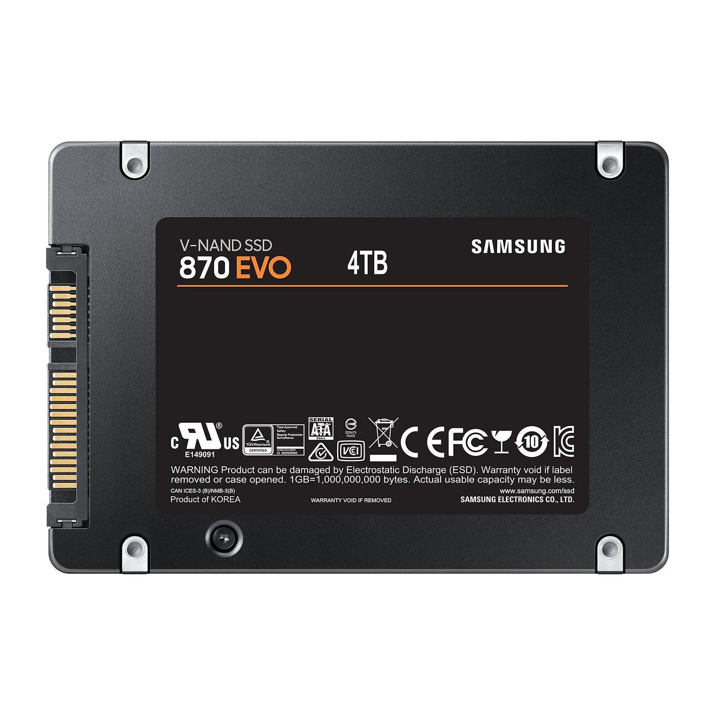 Samsung 870 EVO 4 TB 2.5"...