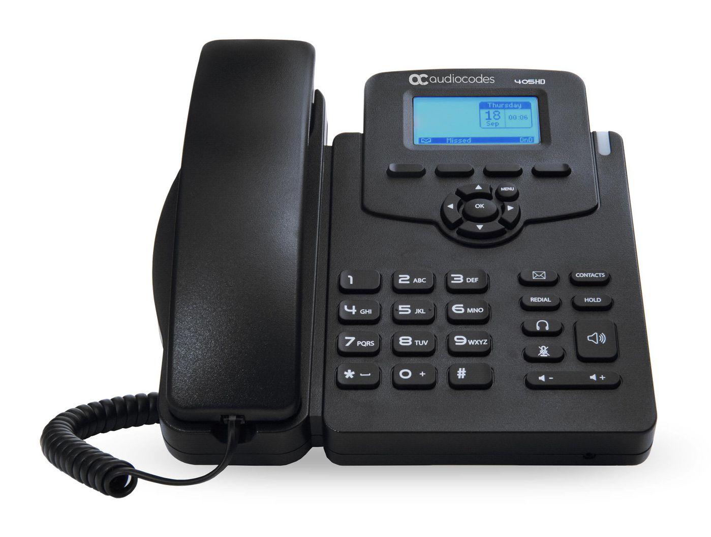 AudioCodes 405HD telefono...