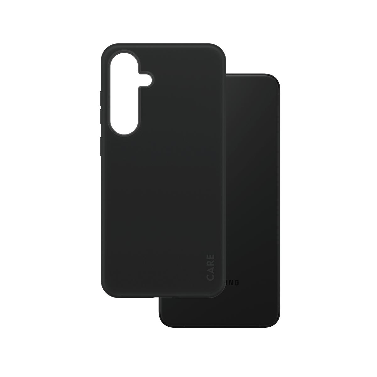 PanzerGlass CARE by Fashionable Case Black Samsung S24 custodia per cellulare Cover Trasparente