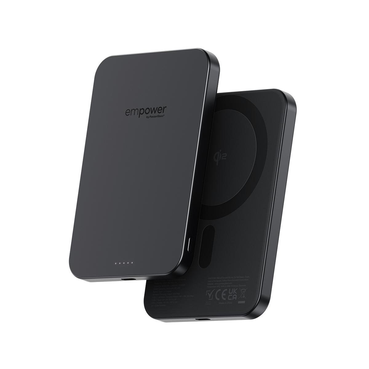 PanzerGlass empower by ® empower Bank | 5000mAh | Space Black Pellicola proteggischermo trasparente Apple 1 pz