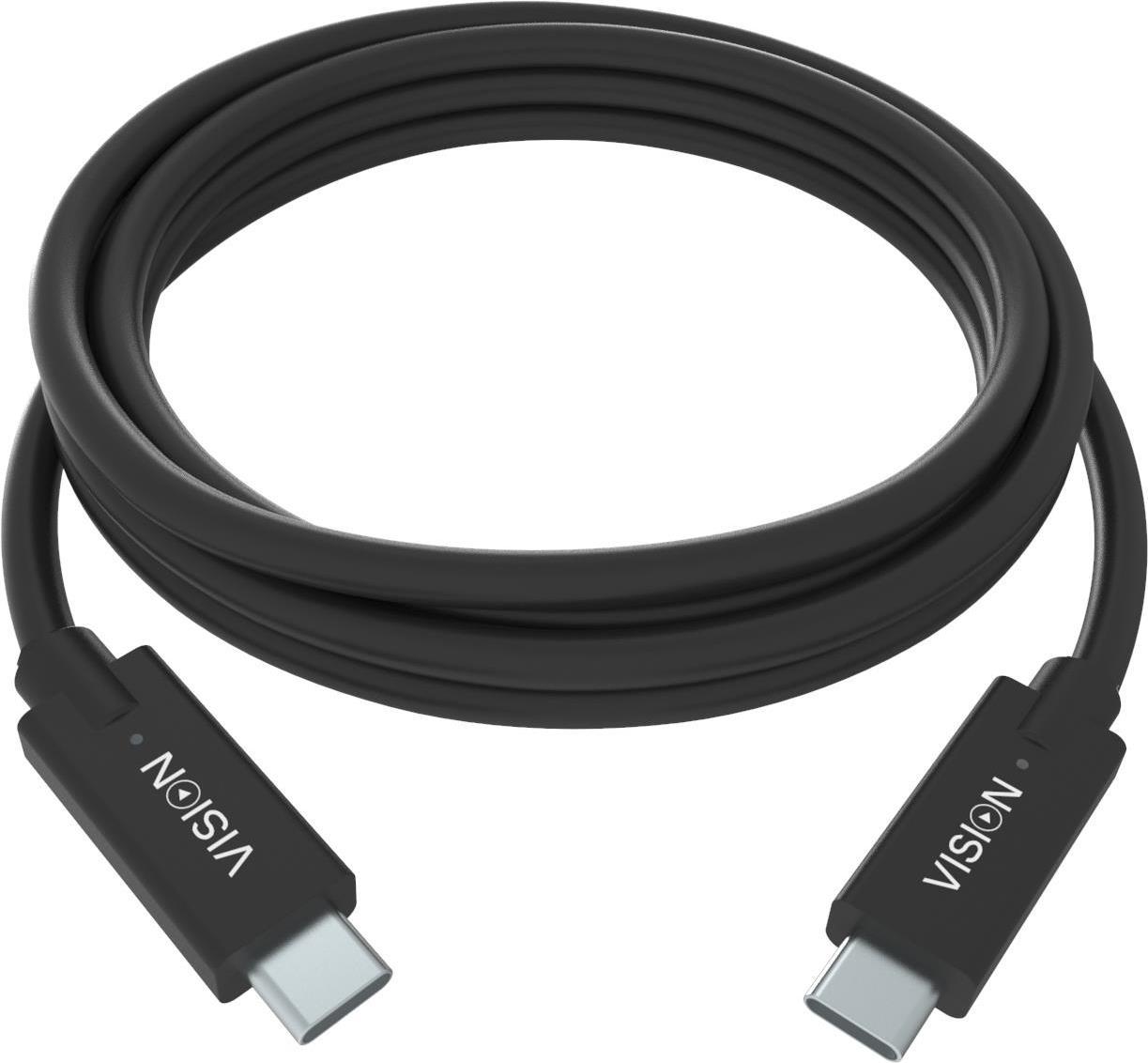 Vision USB Cable-24 PIN USB-C (M) a 24 pin USB-C (M)