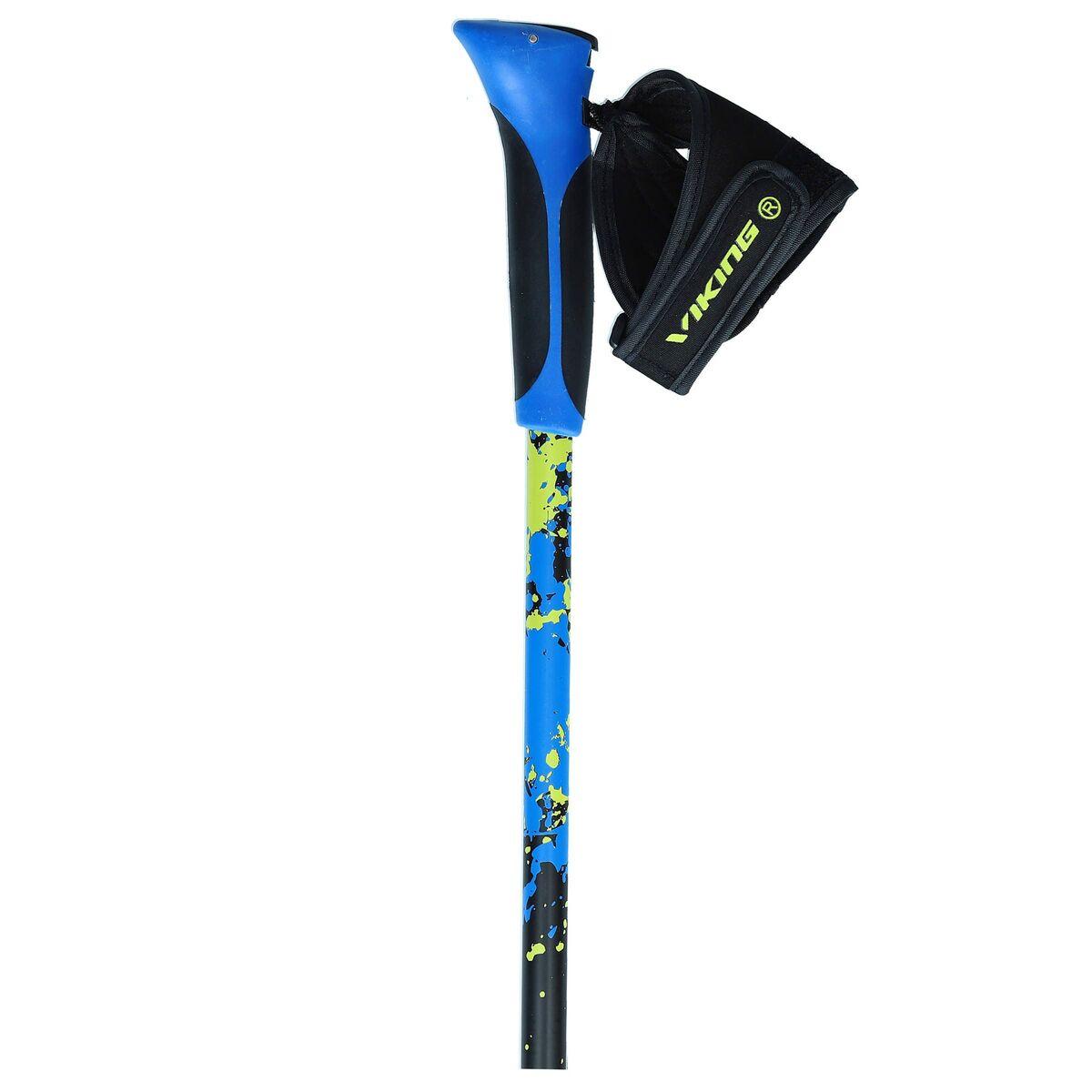 Bastone da Trekking Viking Ruten Pro Nordic Azzurro Nero (2 Unità )