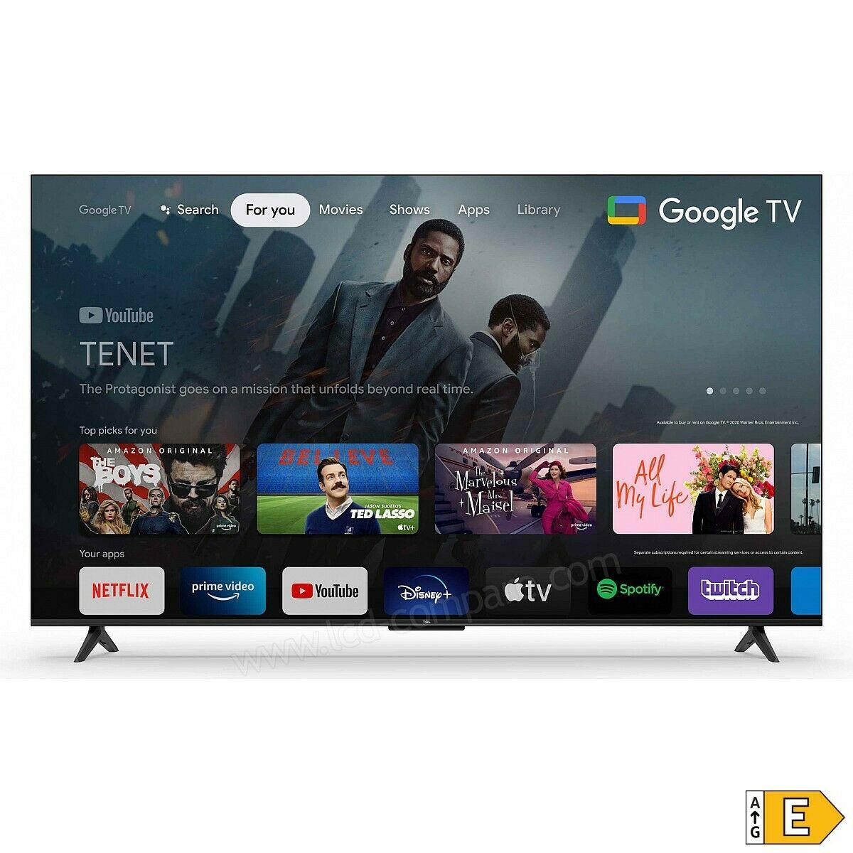 TV 55 TCL 4K UHD ANDROID TV DVBT2 DVBTS2 AMAZON NETFLIX ALEXA BONUSTV