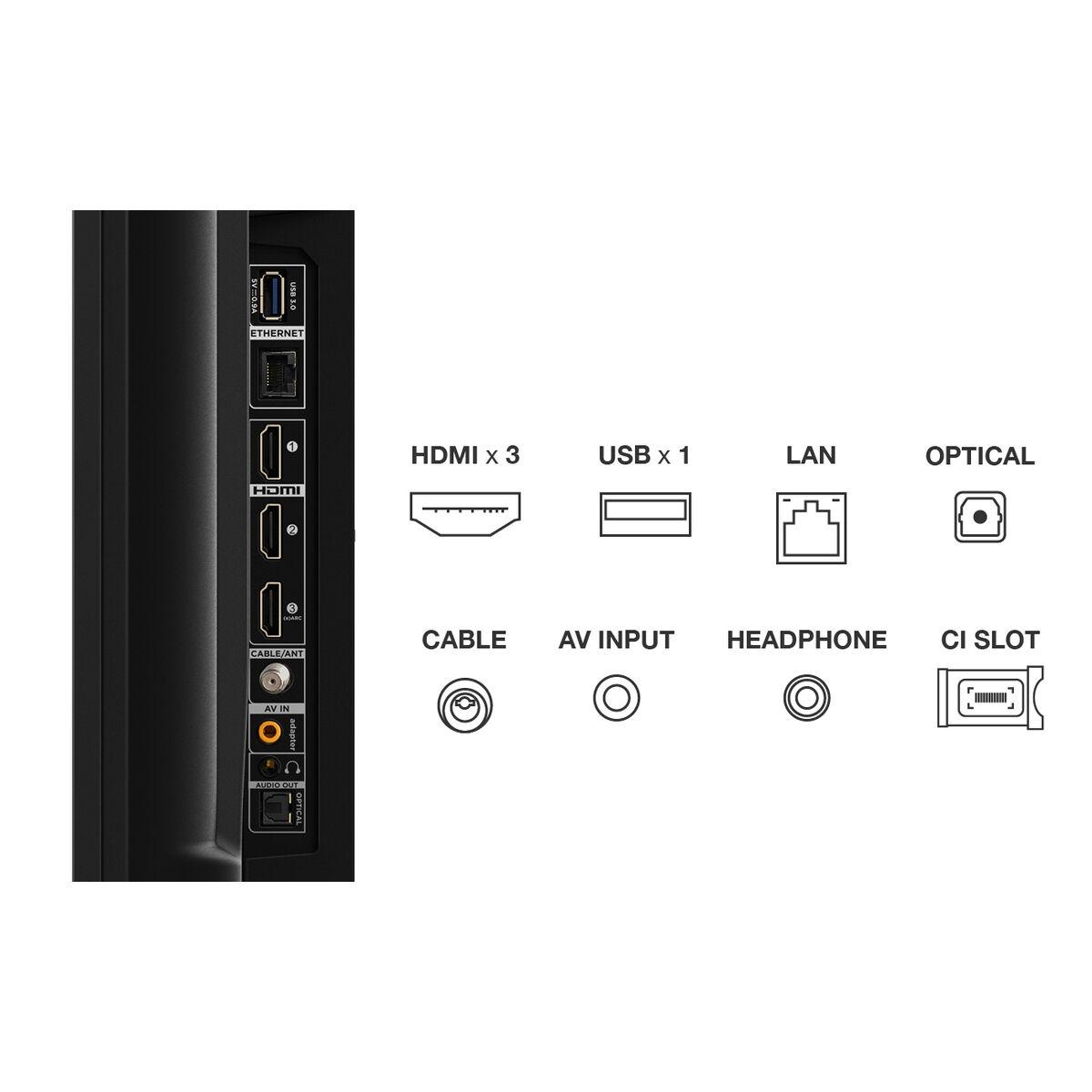 TCL 55C649 TV 55" 4K QLED STVE USB 3XHDMI