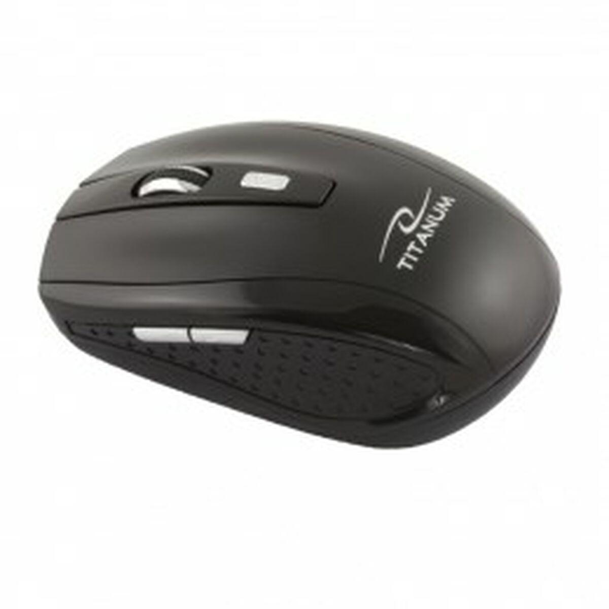 Mouse senza fili Titanum TM105K SNAPPER Nero
