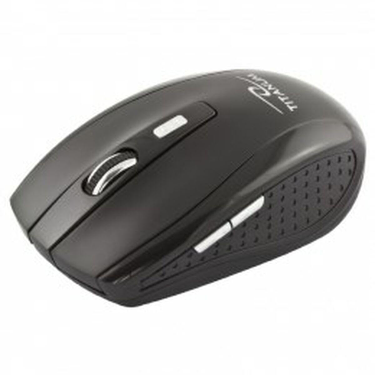 Mouse senza fili Titanum TM105K SNAPPER Nero