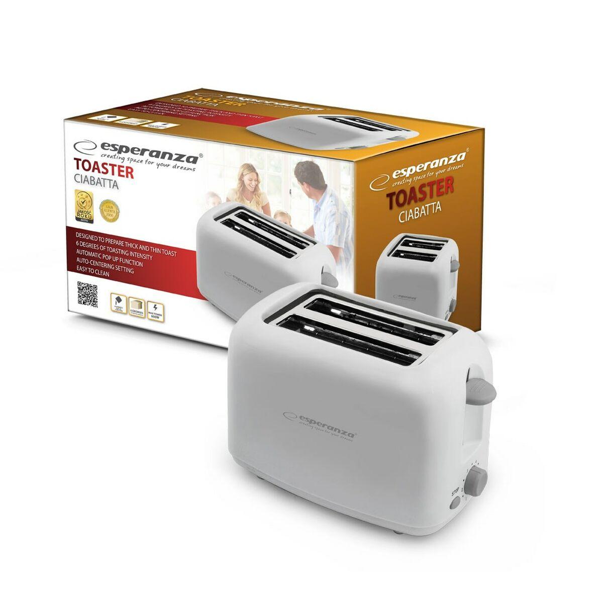 Tostapane Esperanza EKT002 600W