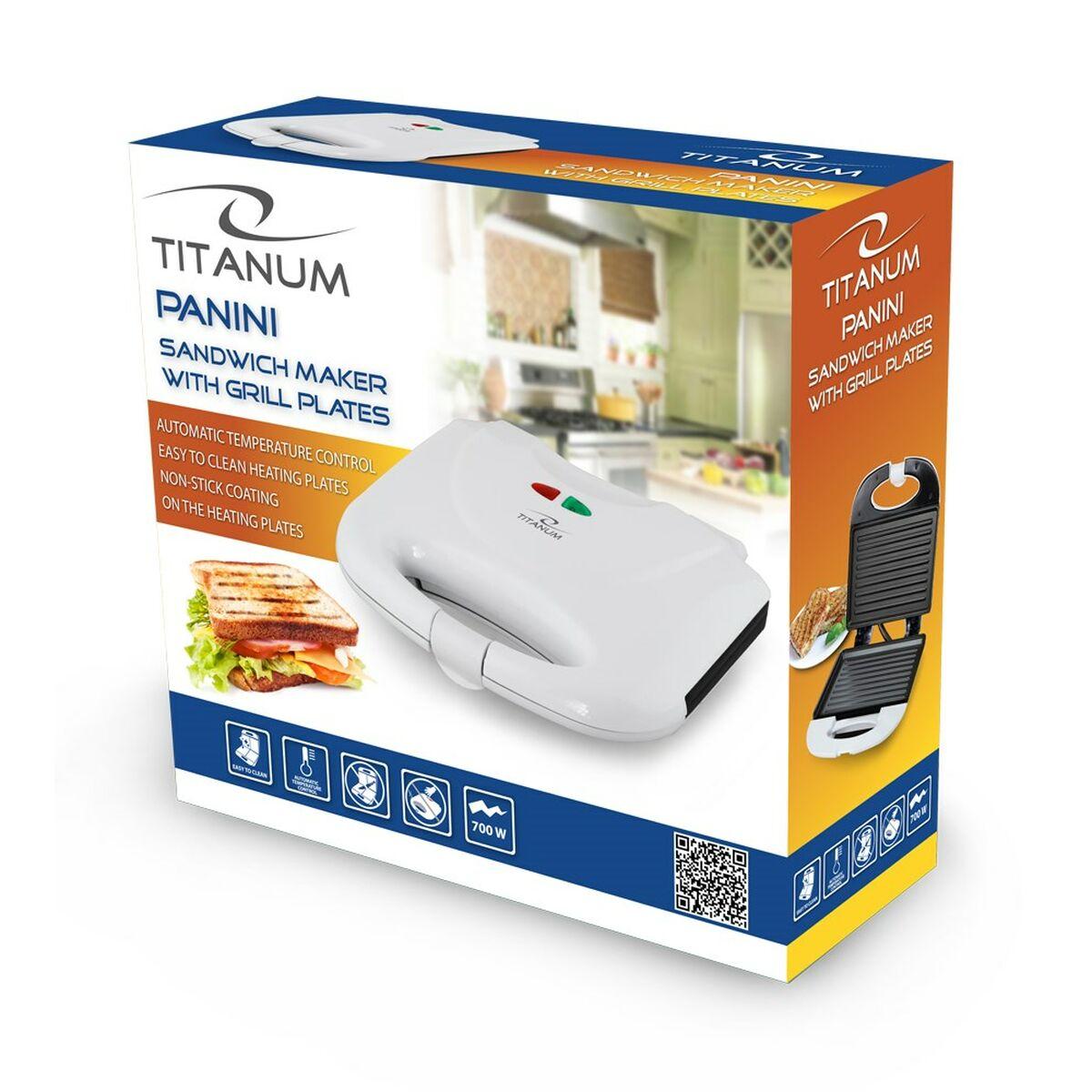 TITANUM PANINI Griglia/insaccatrice per panini