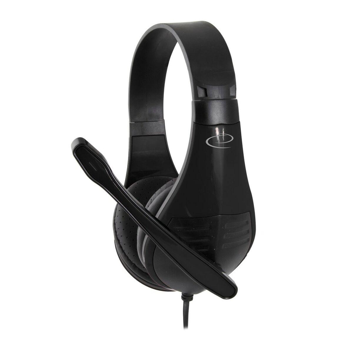 Auricolari con microfono esperanza eh209k nerone