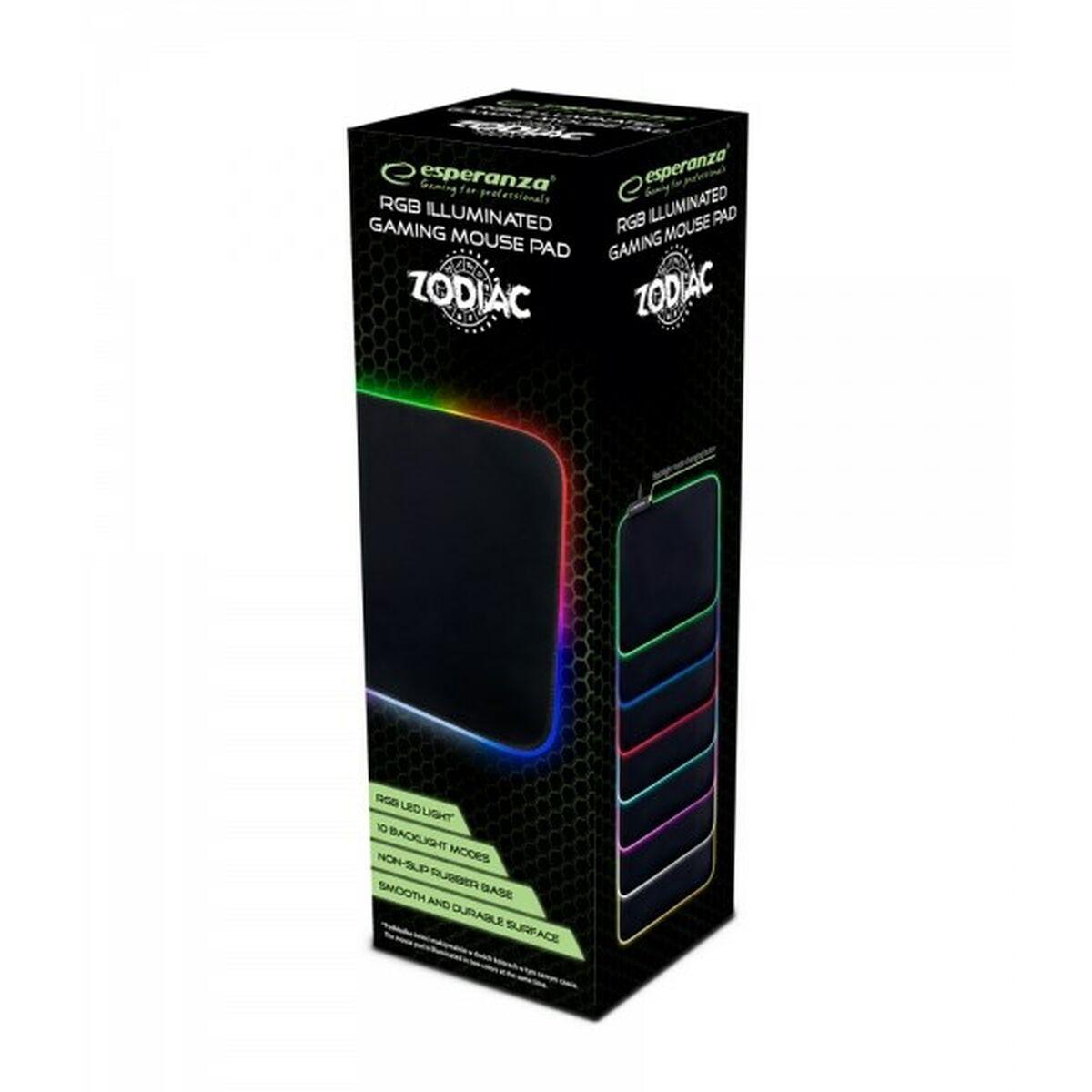 Tappetino Antiscivolo Esperanza EGP105 Bianco Nero Multicolor