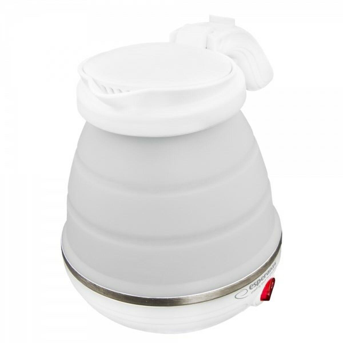 Bollitore Esperanza EKK023 Bianco Acciaio inossidabile Plastica 750 W 0,5 L